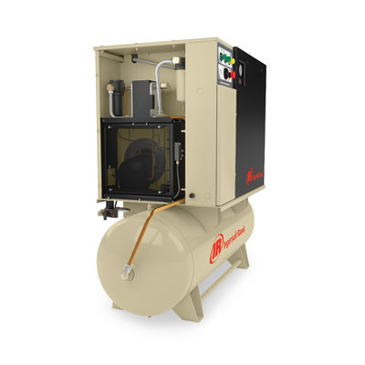 เครื่องอัดอากาศแบบสกรูน้ำมันท่วม 125KW พร้อมระบบอากาศในตัว